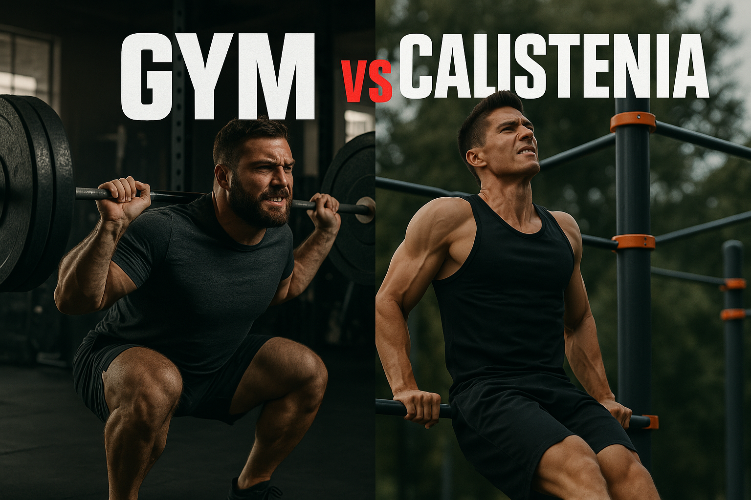 Calistenia vs. Gimnasio: ¿qué método es mejor para ganar músculo?