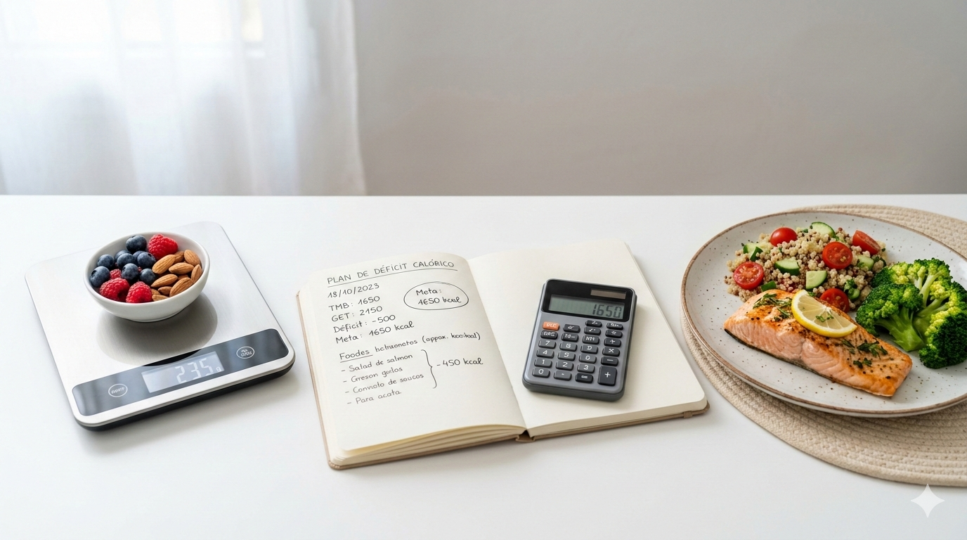 Déficit calórico: qué es y cómo calcularlo paso a paso